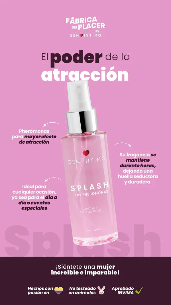 Splash con Aroma a Frutos Rojos