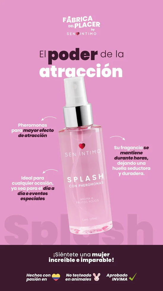 Splash con Aroma a Frutos Rojos